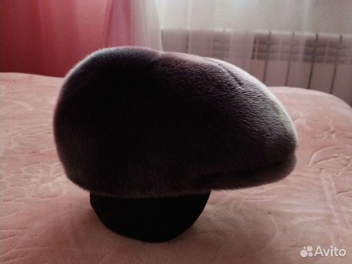 Меховая мужская кепка