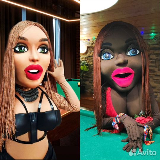 Негритянка Мулатка Стрипкукла День Рождение