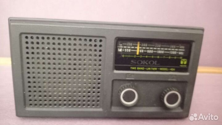Радиоприемник Sokol 404, СССР