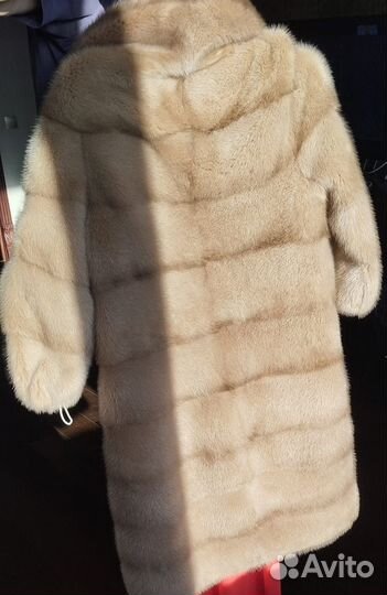 Шуба норковая 42 44 поперечка