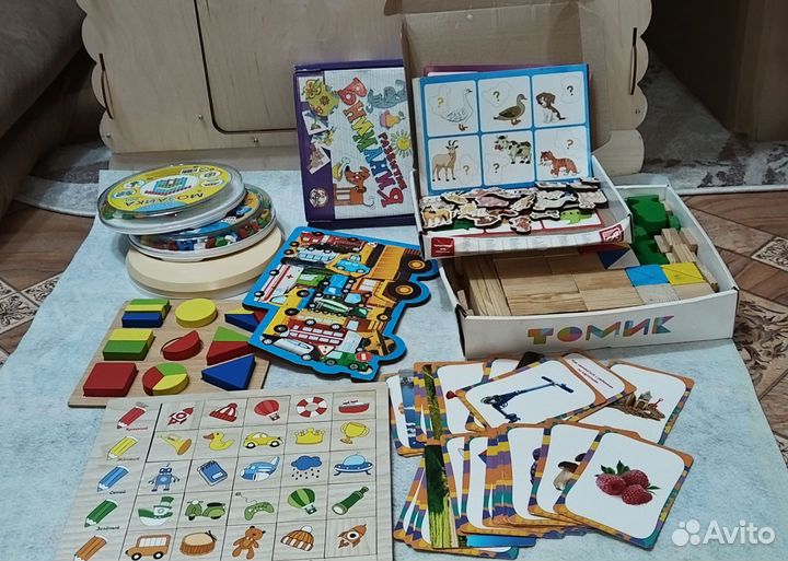 Игрушки развивашки пакетом
