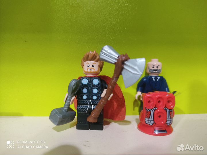 Lego Ninjago/marvel minifigures