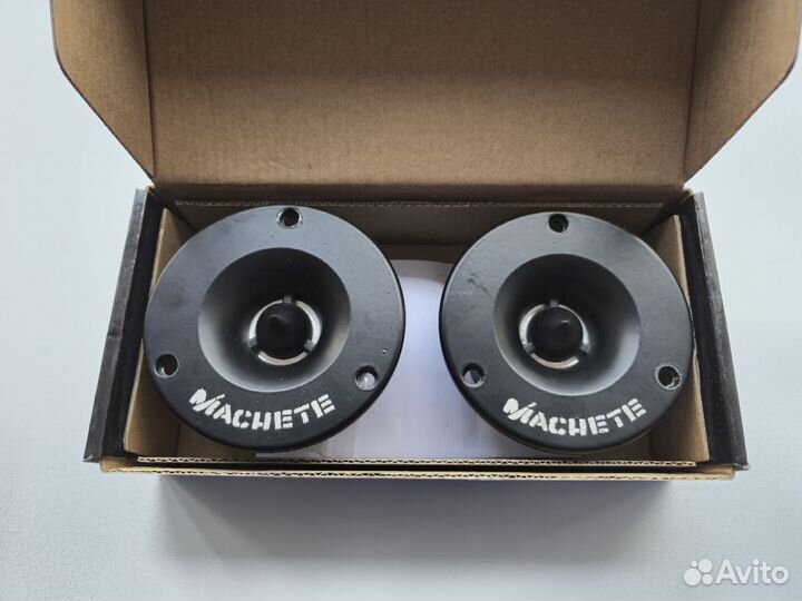 Динамики Machete MM-60 v2 и твитера Machete MT-102