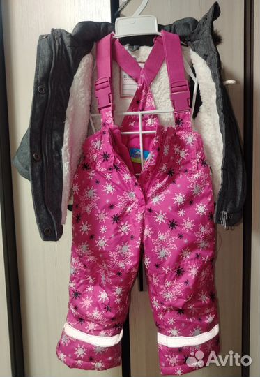 Зимний костюм для девочки