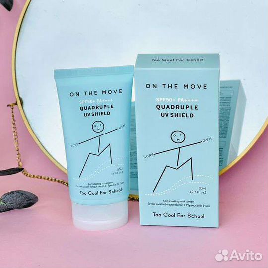 Стойкий солнцезащитный крем Too Cool For80 мл