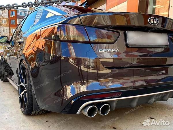 Литые диски R19 на Киа Оптима. Новые диски