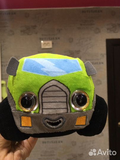 Шнуровка-бусы, мягкая машинка