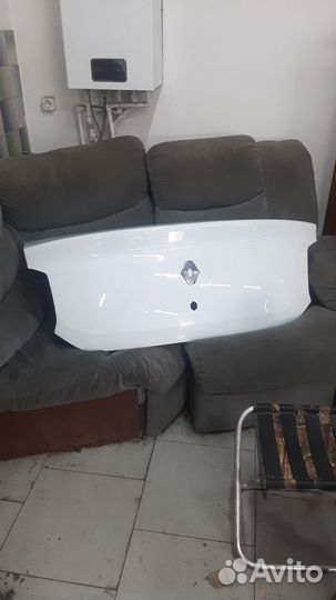 Крышка багажника на renault logan 2