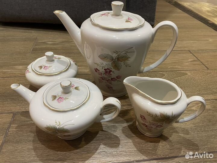 СССР Заварочный чайник, сахарница и молочник