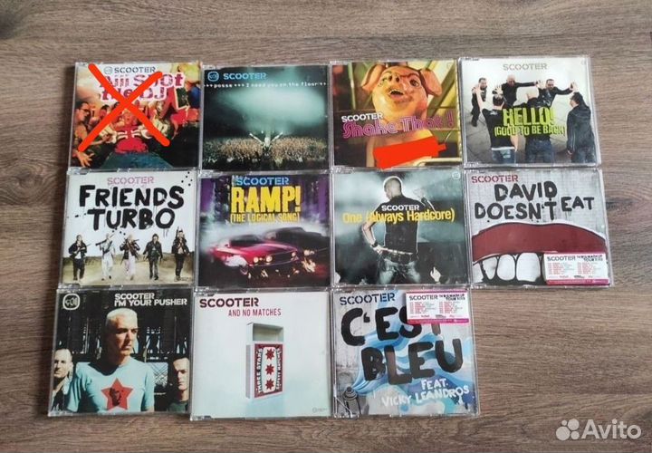 Синглы Scooter #1