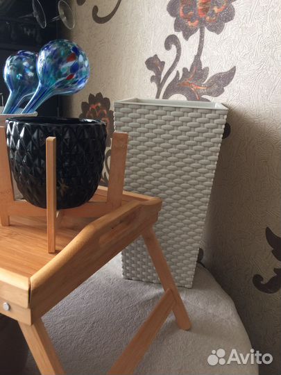 Горшки керамические, подставки, автополив