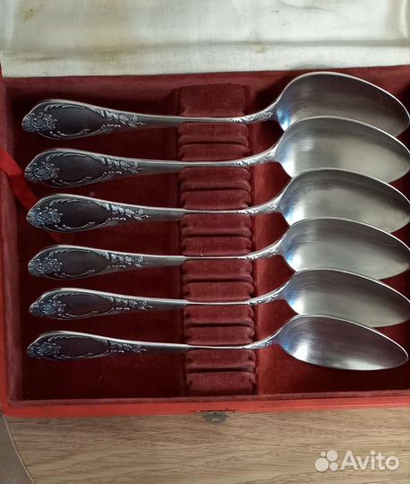 Мельхиоровые столовые ложки СССР