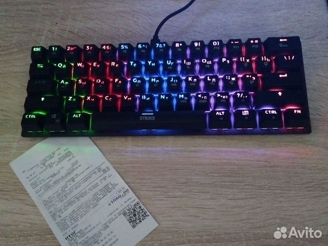 Игровая клавиатура dexp strike