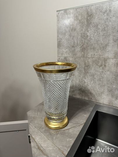 Хрустальная ваза Чехия