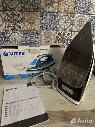 Утюг vitek VT-1263 в идеальном состоянии