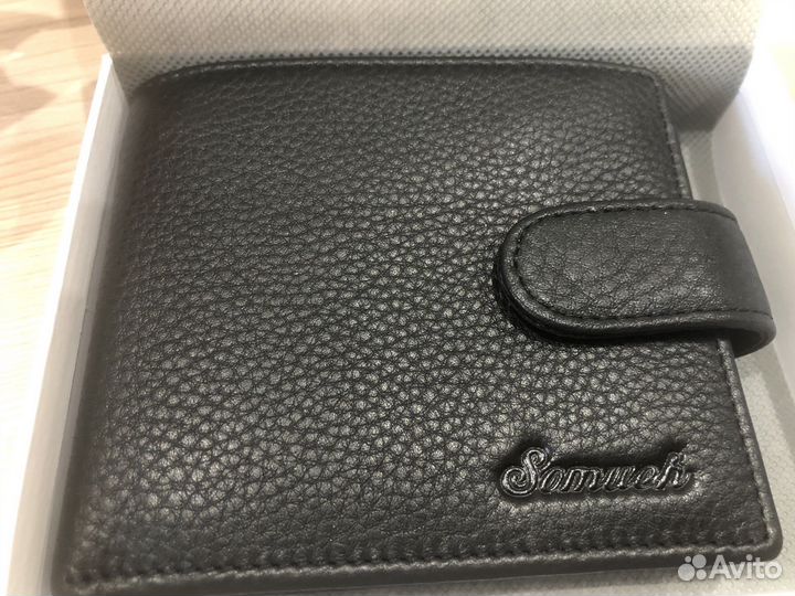 Кошелек натуральная кожа новый