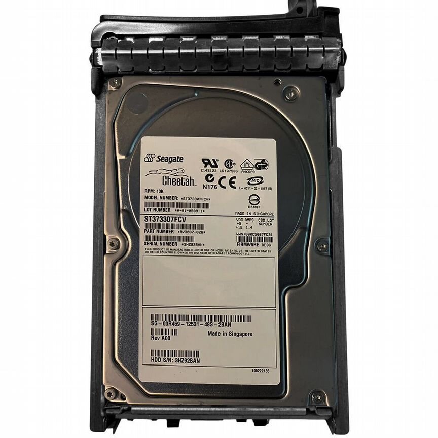 [0R459] Жесткий Диск Dell 73,3gb Fibre Channel 3,5" 0r459