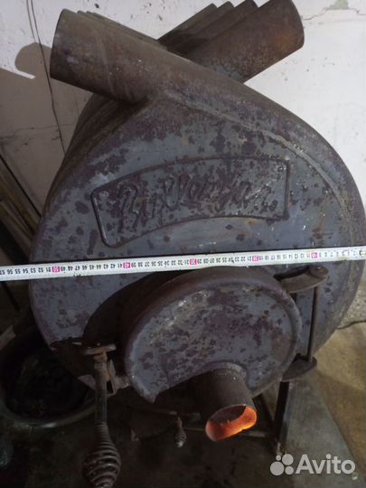 Печь буржуйка для гаража бу