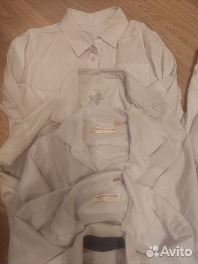 Рубашки школьные