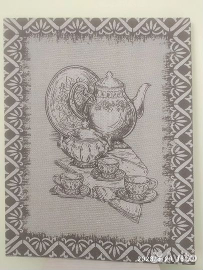 Картины текстиль