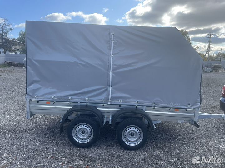 Прицеп мзса 3.0 на 1.5 двухосный