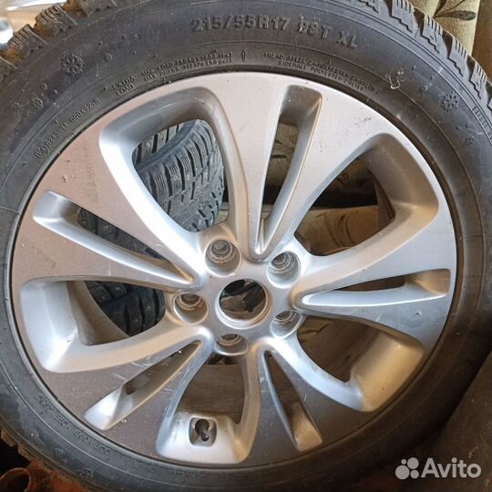 Колеса 215 55r17 зимние киа соул