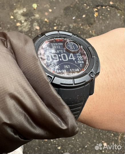 Garmin instinct 2x solar tactical edition