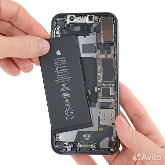 Замена аккумулятора iPhone 7,8, X, XR, 11 и т.д