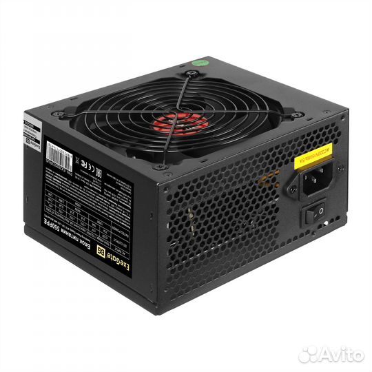 Блок питания 550W ExeGate 550PPE (ATX, apfc, PC, к
