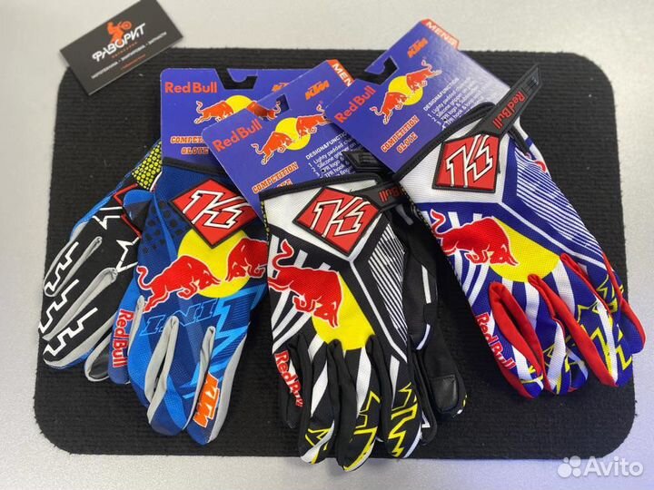 Перчатки для мотокросса kini