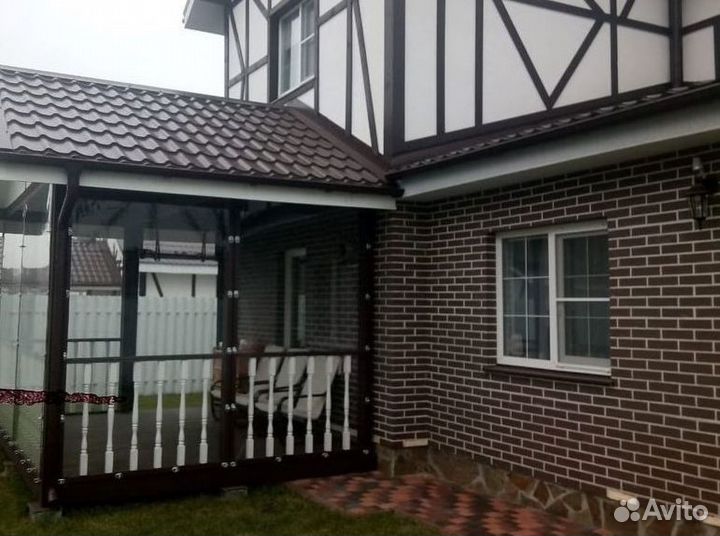 Мягкие окна для беседки, летней веранды