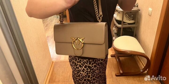 Сумка натуральная кожа Pinko