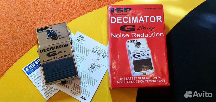 Гитарная педаль ISP Decimator G-string шумодав
