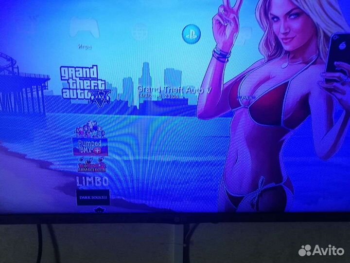 Sony PS3 Slim 500 Gb прошитая