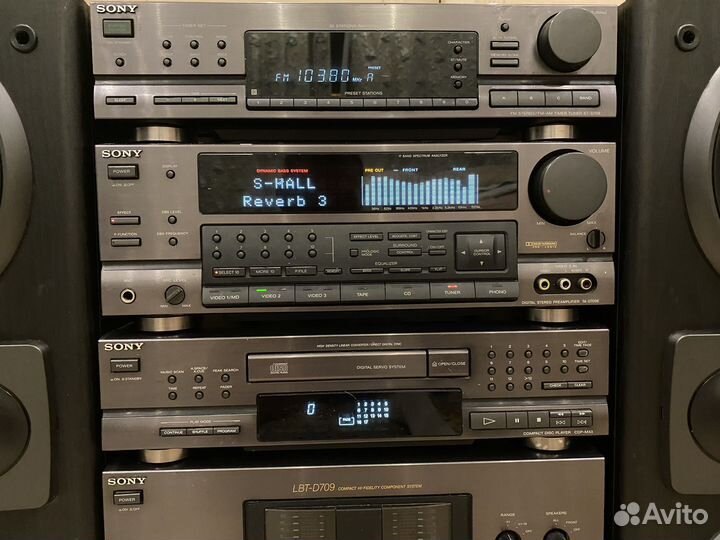 Музыкальный центр sony lbt-d709