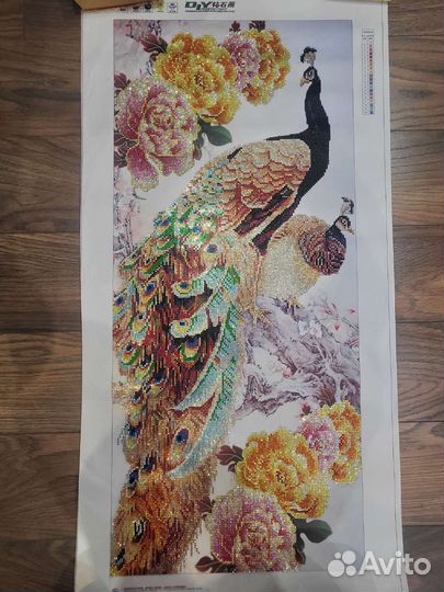 Алмазная вышивка готовая работа