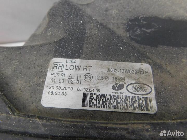 Фара правая Land Rover Range Rover Sport