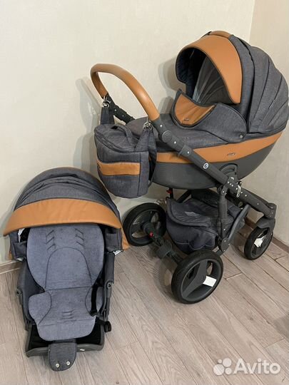 Коляска adamex monte carbon 2 в 1