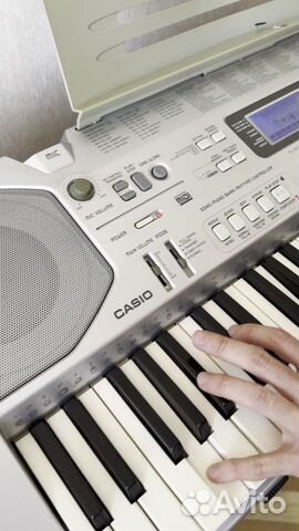 Синтезатор касио casio CTK 800 + стойка + чехол