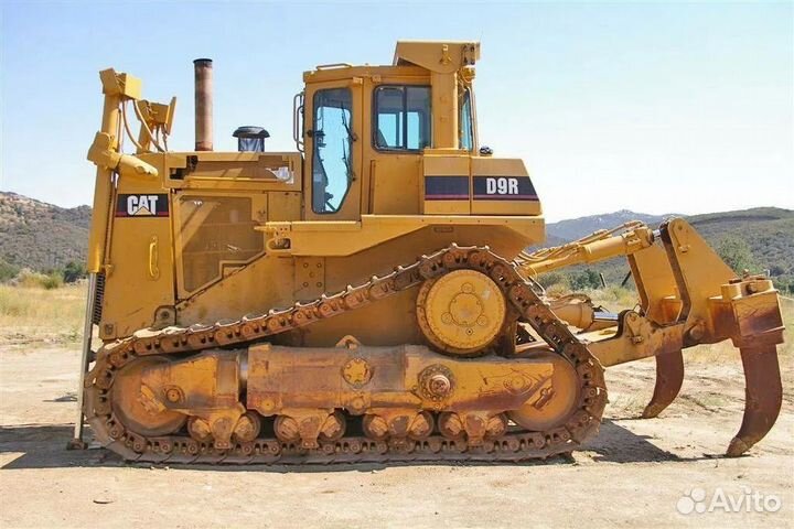 Разбор бульдозера caterpillar D9R