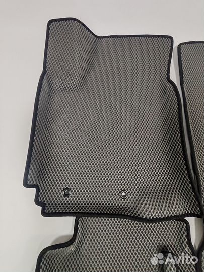 3D эва коврики c бортами Kia Rio III + рест