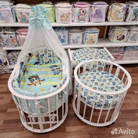 Набор в кровать для новорожденных