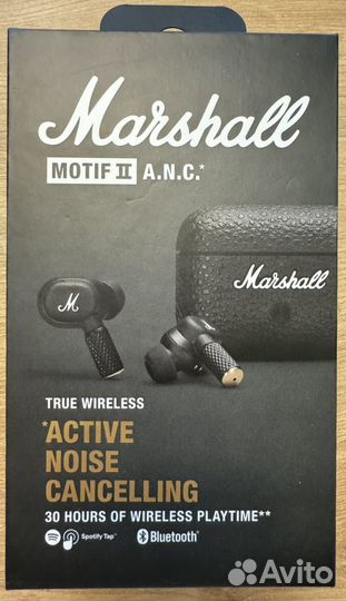 Наушники Marshall Motif II ANC