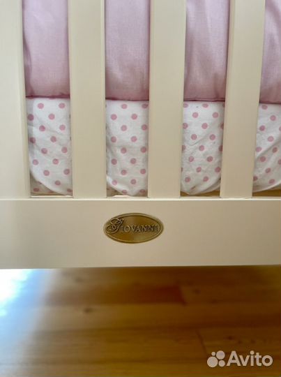 Детская кровать 80 160 с мягким бортиком