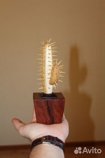 Статуэтка кактус ручной работы