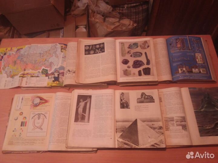 Детская энциклопедия, комплект 6 томов, 1960-е