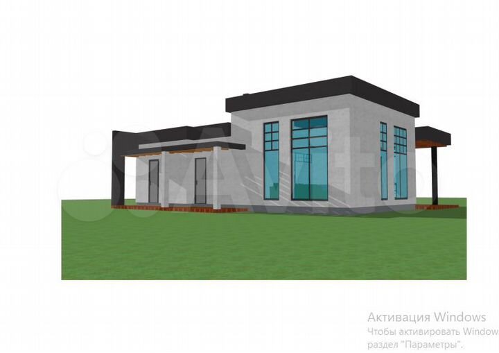 Коттедж 174 м² на участке 8,6 сот.