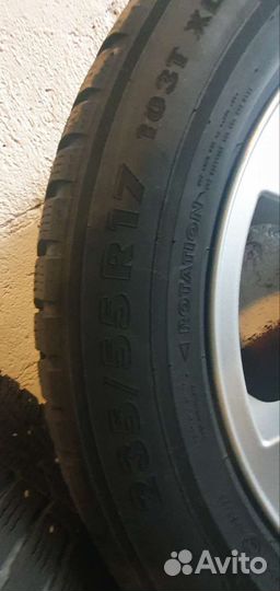 Комплект зимних колес 235 55 r 17 Х3 Е83