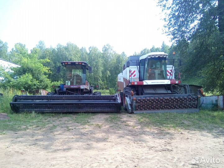 Услуги зерноуборочного комбайна самоходной косилки