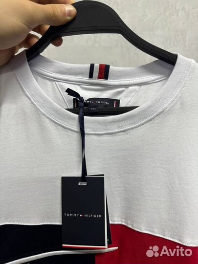 Футболка Tommy Hilfiger белая мужская
